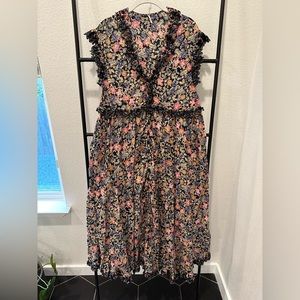 Free People floral maxi dress - XS